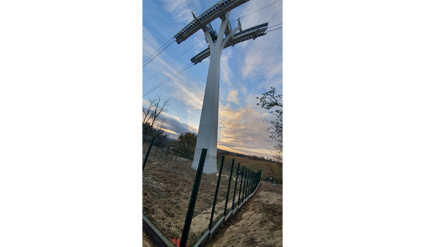 Ensemble de clôture , portail et portillons sur le nouveau téléphérique urbain de Toulouse (ensemble de 5 pylones et de 3 gares) / Travail avec Téléo, Bouygues et Poma